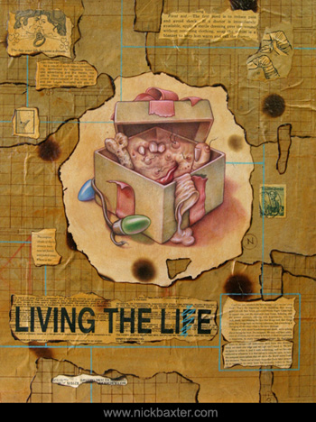 Nick Baxter - Living The Lie