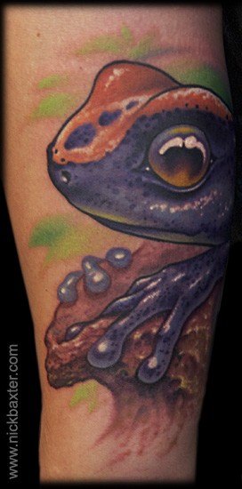 Tattoos - Poison Dart Frog - 50580