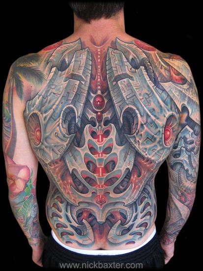 Tattoos - Blademech Backpiece - 67577