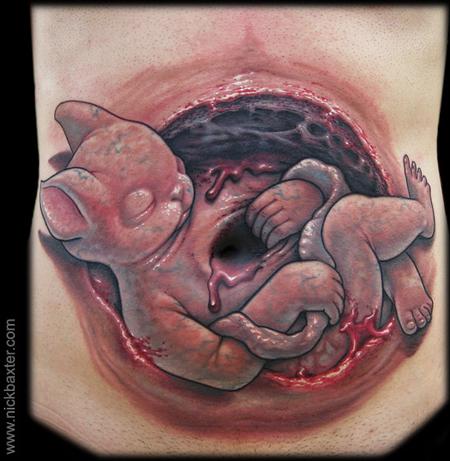 Tattoos - Rabbit Fetus - 55922