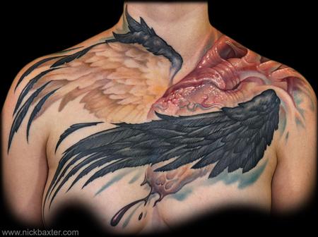 Tattoos - Winged Heart - 70651