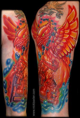 Tattoos - North Street Arcade Fire - 9469