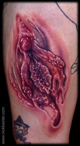 pictures of vaginal tattoos. Tattoos Very Forbidden Fruit