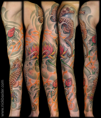 tribal tattoo flames design