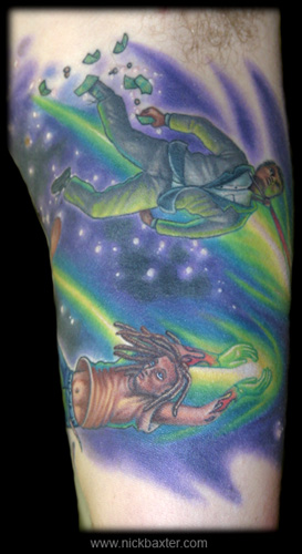 Looking for unique Tattoos Shooting Stars Half sleeve Inside