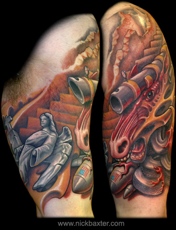 Tattoos - Apocalyptic Warhorse - 12906