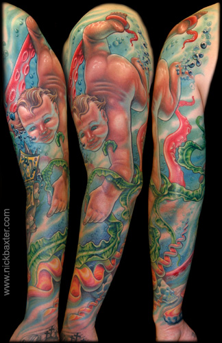 Tattoos - Allegory of Life Unfolding - 22142