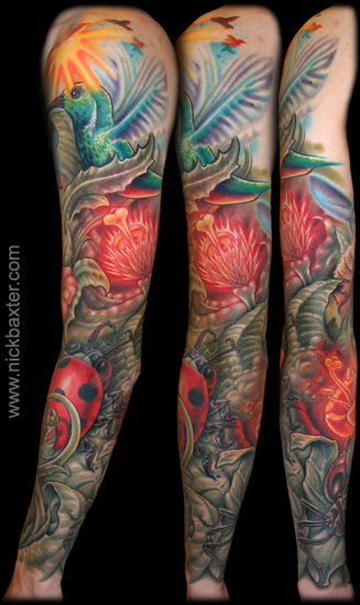 Tattoos - Pollination Sleeve II - 23162