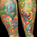 Tattoos - Psychedelic Garden - 8004