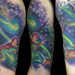 tattoo galleries/ - Shooting Stars Half sleeve
