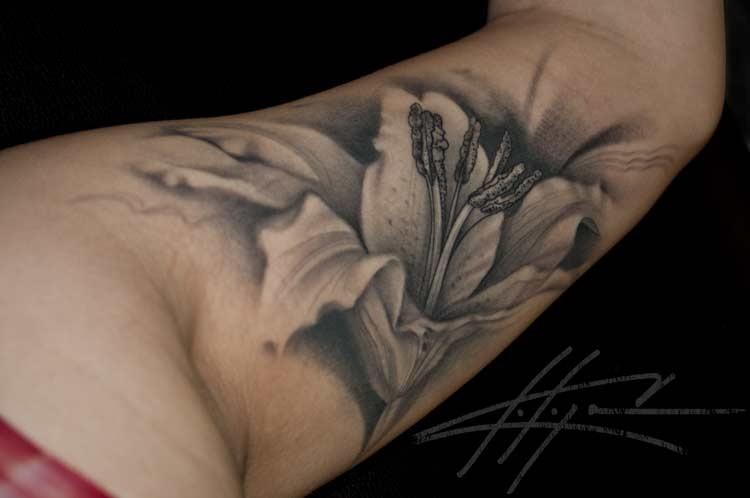 Nick Chaboya Lily Tattoo