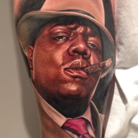 Tattoos - Biggie tattoo RIP - 74891