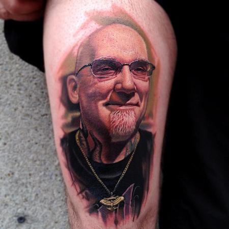 Tattoos - Bob Tyrrell Portrait - 67366