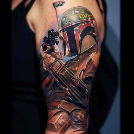 Tattoos - Boba Fett Tattoo - 67361