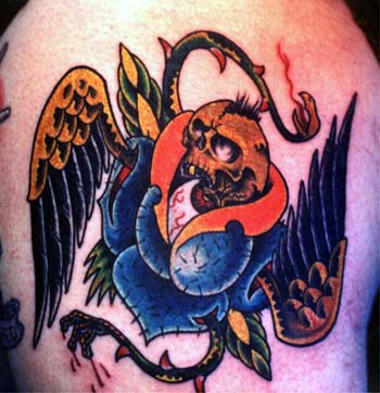 Tattoos - Blue Rose - 11758