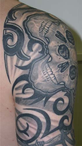 Tattoos - Skulls and Tribal 3 - 11761