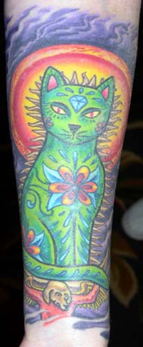 Tattoos - Cat - 11764