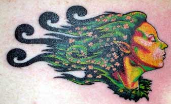 Tattoos - Elf head - 10704