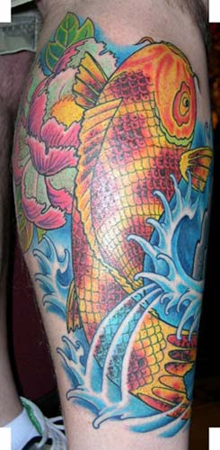 Tattoos - Koi - 11784