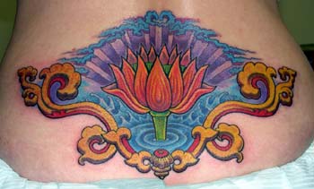 Tattoos - Ornate Lotus - 11778