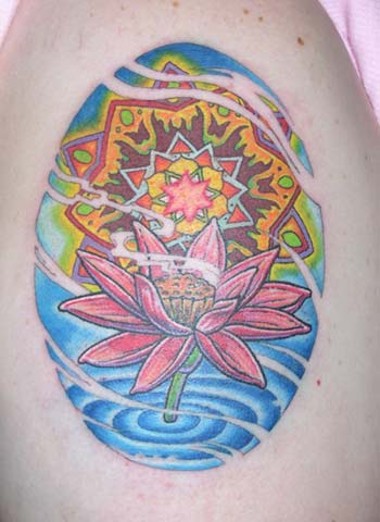 Tattoos - Lotus & Mandala - 11771