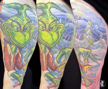 Tattoos - the grinch - 38156