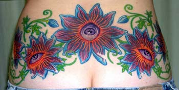 Tattoos - All Seeing Flowers - 11780