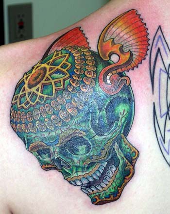 Tattoos - Ornate Skull 1 - 11788