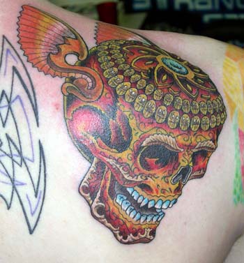 Tattoos - Ornate Skull 2 - 11789