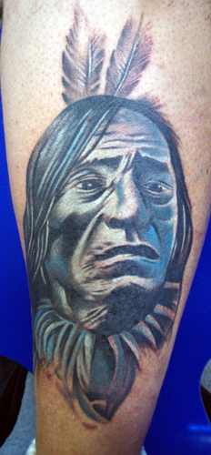 Tattoos - Ethnic Native American tattoos - 