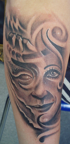 Angelface By Jamie Cross TattooNOW Angelface By Jamie Cross TattooNOW