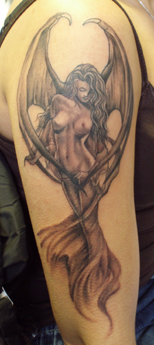 Tattoos - Pin Up tattoos - Devilchick