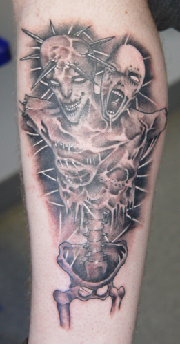 Tattoos - Blackwork tattoos - HYPOCRISY