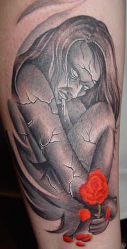 Tattoos - Original Art tattoos - Evil bitch