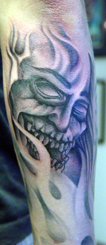 Tattoos - Blackwork tattoos - gimme some water