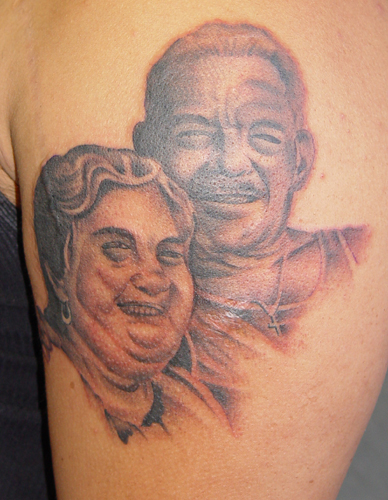 Tattoos - Memorial tattoos - potraits