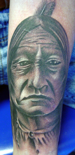 Tattoos - Ethnic Native American tattoos - 