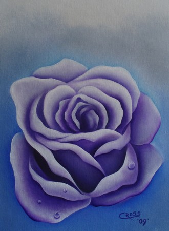 Tattoos - Purple Rose - 39524