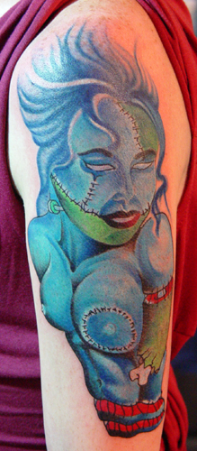 Tattoos - Movie Horror tattoos - wrong parts
