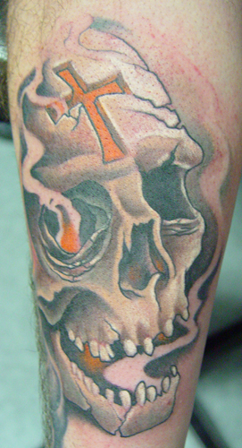 Tattoos - Severed Head tattoos - Skully