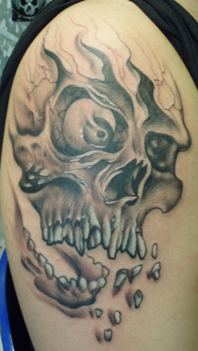 Tattoos - Oddities tattoos - Skullteeth
