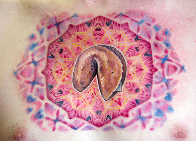 Mandala Fortune Cookie Tattoo by James Kern : Tattoos