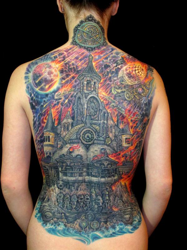 steampunk armageddon by james kern tattoonow steampunk armageddon by james kern tattoonow