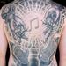 Tattoos - Black and Grey back tattoo - 67942