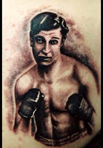 Tattoos - Sports tattoos - the Boxer