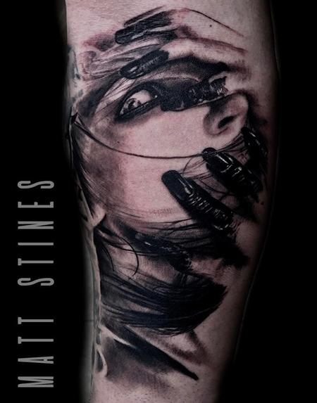Tattoos - Black and grey portrait - 132821