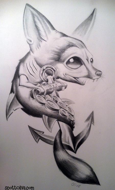 Scott Olive - Fennec Foxtopus