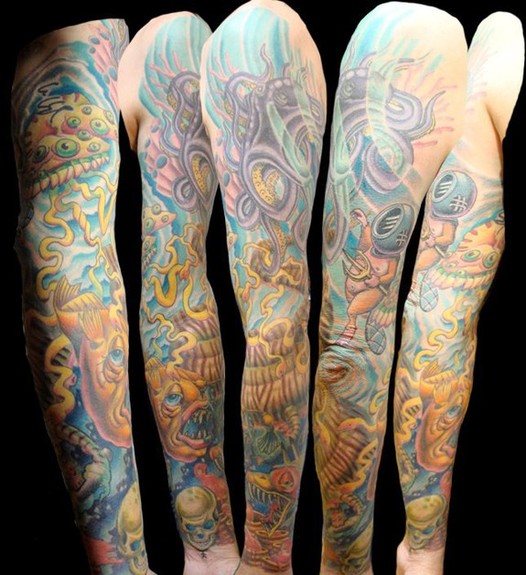 Scott Olive - Underwater Sleeve