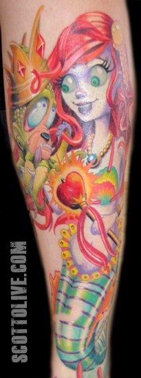 Scott Olive - Little Mermaid closeup