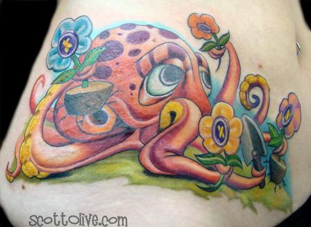 Scott Olive - Gardening Octopus